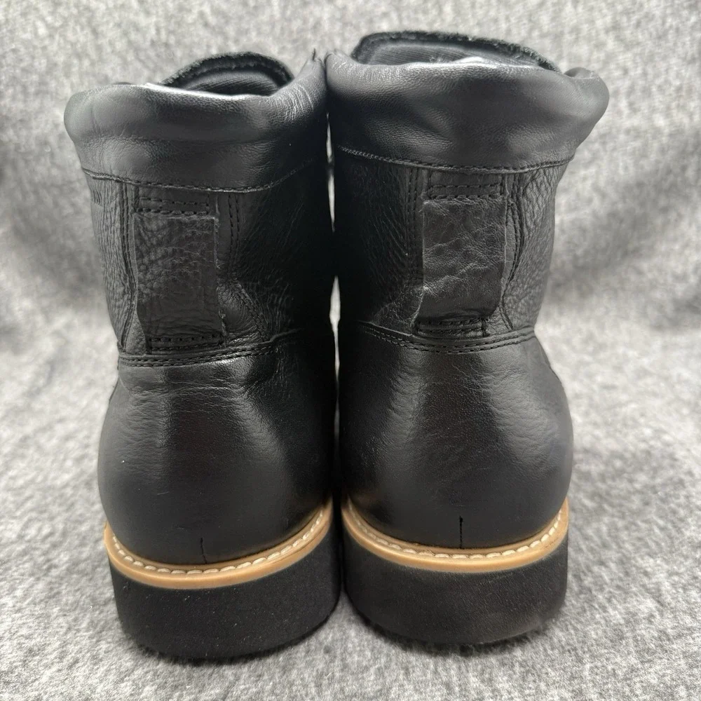 Cole Haan Nantucket Rugged Boot C28267 Mens Size 13 Black Leather Zerogrand Used